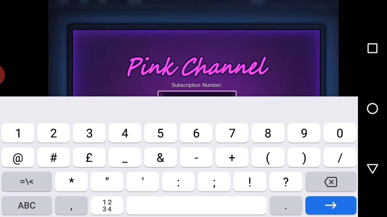 Summertime Saga Pink Channel Subscription