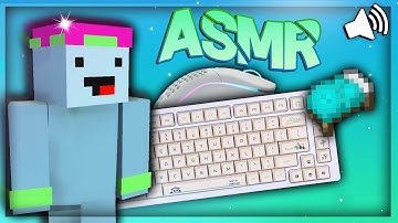 [240 FPS Smooth Render]  Keyboard + Mouse Sounds ASMR w/lofi  | Hypixel Bedwars
