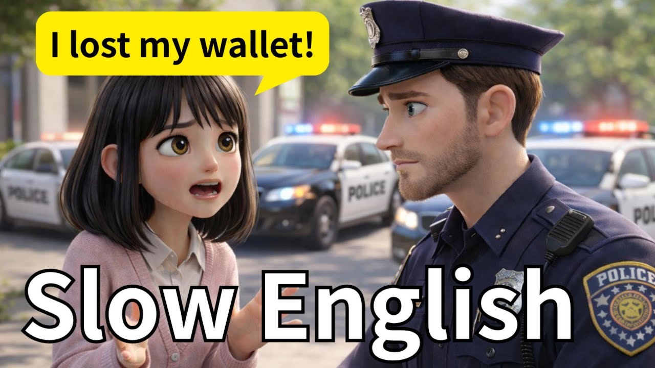 I lost my wallet! - Slow and Easy English For Beginners