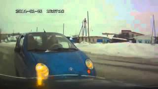 MATIZ Hits and runs RUSSIA! аварии