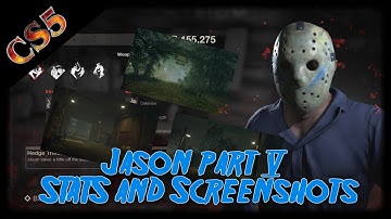 NEW Part 5 Jason STATS and SCREENSHOTS | Friday the 13th the game