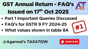 GSTR 9 FAQ