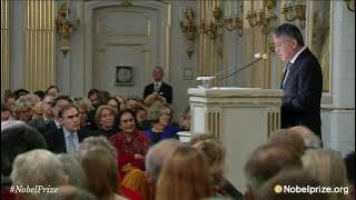 Nobel Lecture: Kazuo Ishiguro, Nobel Prize in Literature 2017
