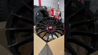 OZ SUPERTURISMO EVOLUZIONE GLOSS BLACK 8×18″ 5×112 ET45