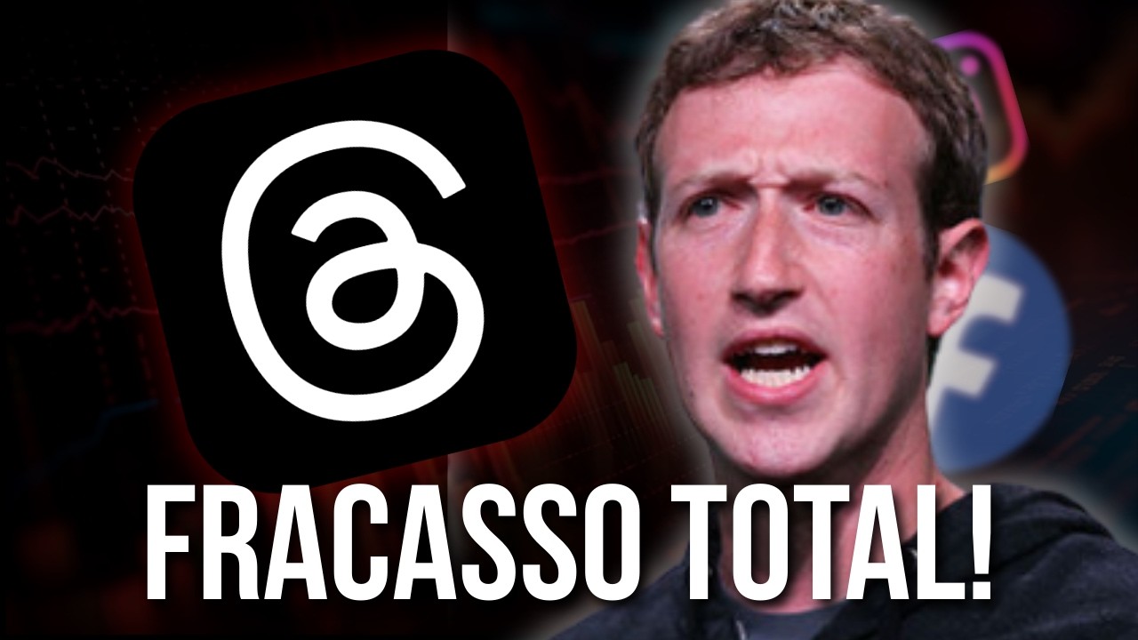 O FRACASSO HISTÓRICO do Threads: O App Que Ninguém Usa Mais!
