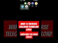 Telegram slow Instant fix #telegram #shorts #hack
