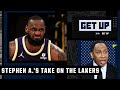 LeBron is playing like an MVP! - Stephen A.'s thoughts on LeBron, AD's injury & the Lakers | Get Up