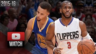 Stephen Curry vs Chris Paul PG Duel Highlights (2015.11.19) Clippers vs Warriors - MUST Watch!