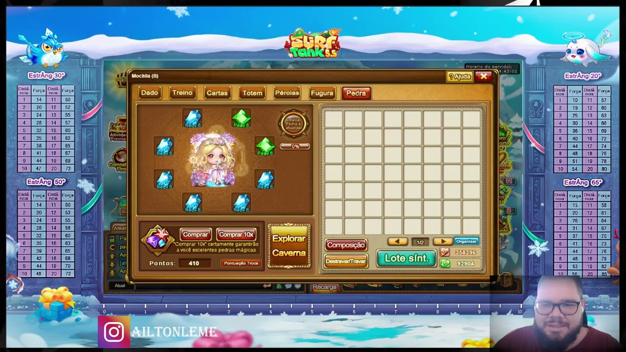 [SURFTANK 5.5] EVOLUÇÃO NA CORUJAA COM RECARGA FULL! TENTAMOS MUITA FUSÃO!