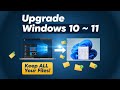 Upgrade Windows 10 to Windows 11 ✅ No Data Loss | Keep Apps & Files (2025)
