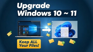 Upgrade Windows 10 to Windows 11 ✅ No Data Loss | Keep Apps & Files (2025)
