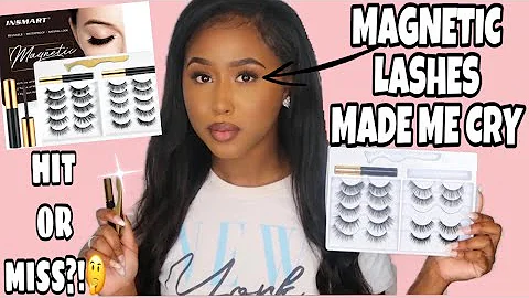 I TRIED MAGNETIC LASHES FOR THE FIRST TIME| HIT OR MISS?!!| TAYLA JAY BEAUTY ♡