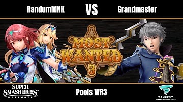 RandumMNK (Pyra/Mythra) vs Grandmaster (Robin) - Ultimate Pools Winners Round 3 - Most Wanted 3