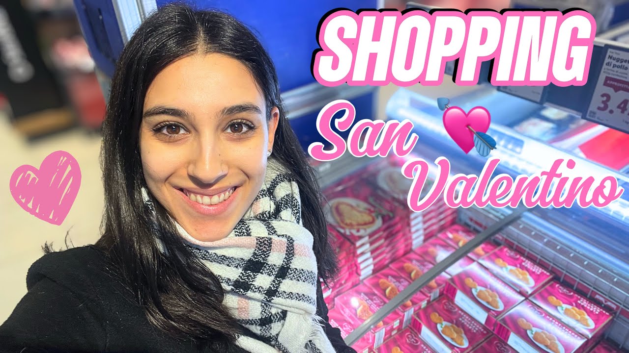 COMPRO TUTTO A FORMA DI CUORE - Shopping per San Valentino da Lidl / tina official channel