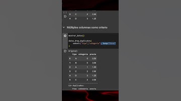 Quita filas con valores duplicados en varias columnas en pandas 🔍