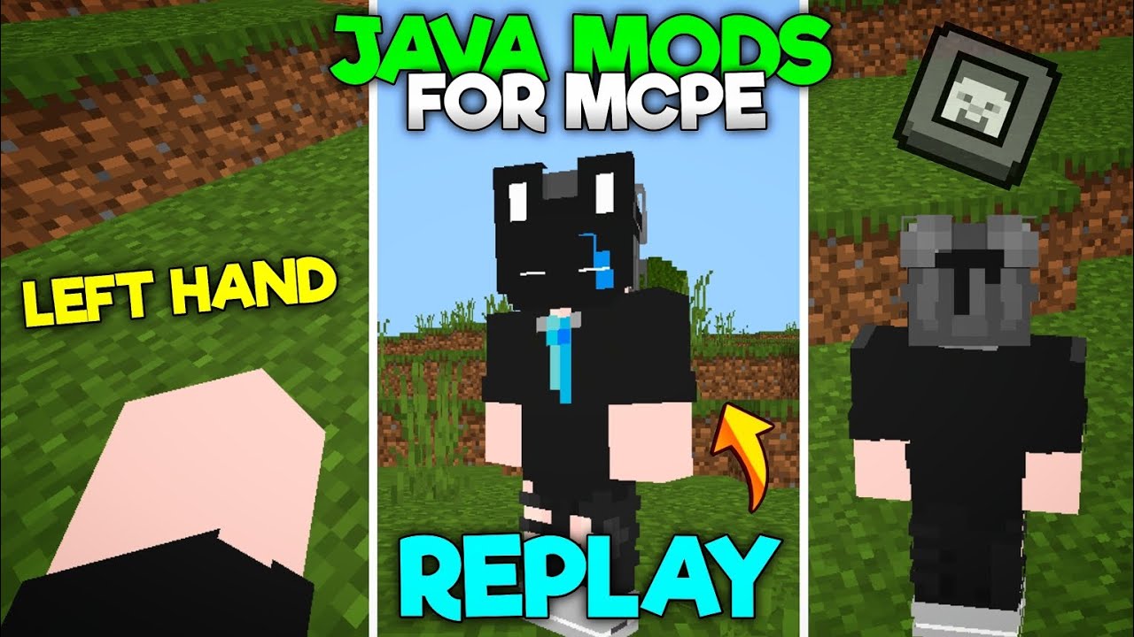 Top 5 JAVA Mods For Minecraft Pocket Edition 1.20+ 🤩 - YouTube