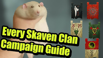 Every Skaven Clan Campaign Guide in 30 Seconds
