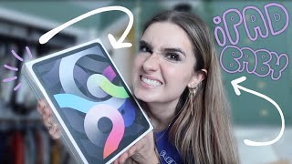 becoming an ipad baby?? *unboxing, haul + vlog*