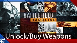 Battlefield Hardline How to Buy/Unlock Weapons