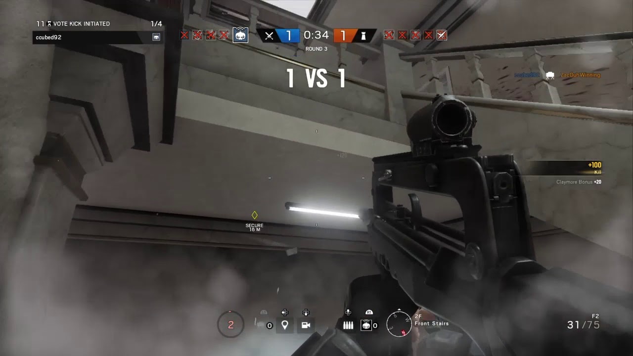 Twitch 1 vs. 5 ACE!! - Rainbow Six Siege - YouTube