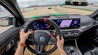 2024 BMW M3 CS - Commuting in Carbon Buckets