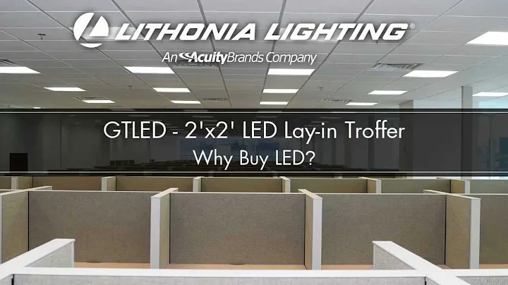 GTLED 2'x2' LED Lay-in Troffer from Lithonia Lighting - Whay Buy LED? Acuity Brands New York