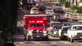 LAFD Rescue 59 Responding/Cancelling