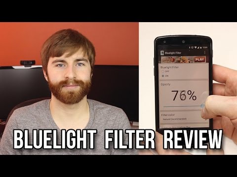 Bluelight Filter App Review! - Flux for Android