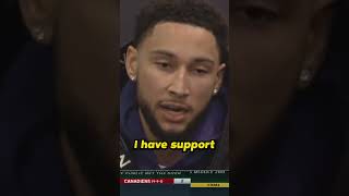 Ben Simmons seemed to be getting along well with Sixers fans pregame👀 #shorts