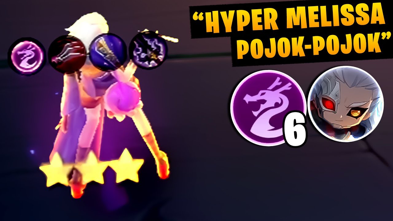 MELISSA DRAGON ALTAR FREE HIT DI POJOKAN! - Magic Chess Gogo