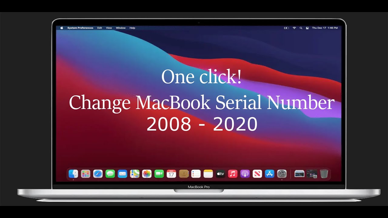 MACBOOk SERIAL NUMBER CHANGE 2008 TO 2020 - YouTube