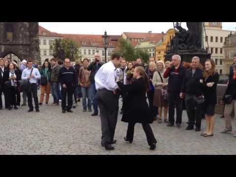 Jazz No Problem - Praha, Random couple dancing. Prague, Czech Republic.