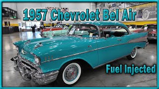 1957 Chevrolet Bel Air Fuel Injected 2DR Hardtop at Unique Classic Cars