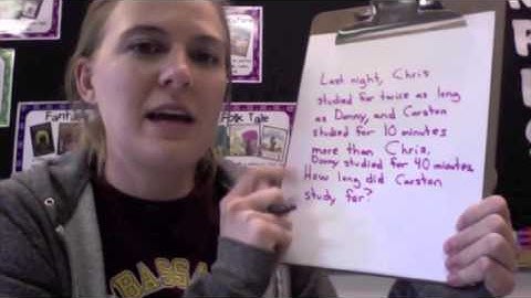 Lesson 49 - Solving Multiple Step Word Problems