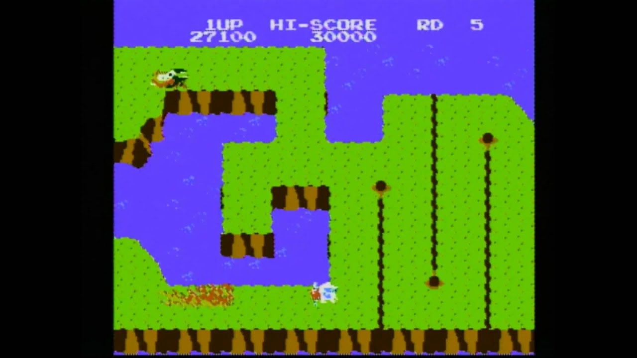 CGRundertow DIG DUG II for NES Video Game Review YouTube