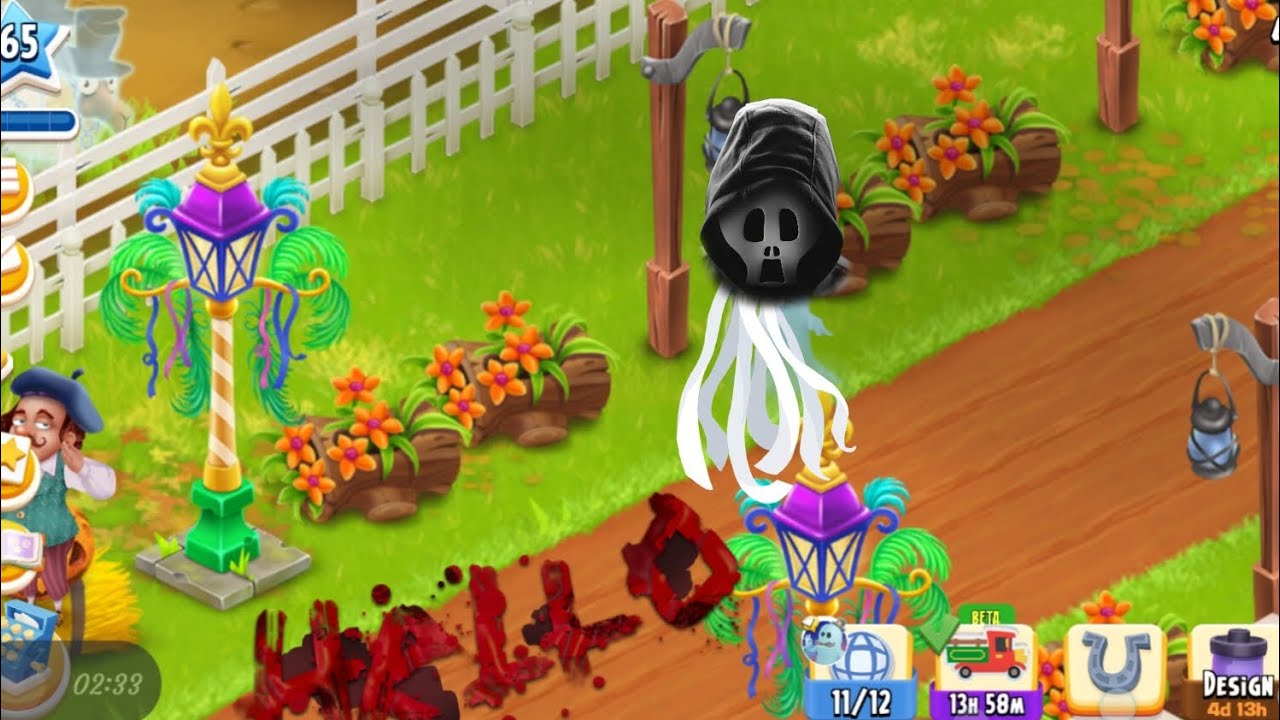 GHOST HAUNTING EVENT IN HAY DAY. GAMEPLAY LEVEL 65.