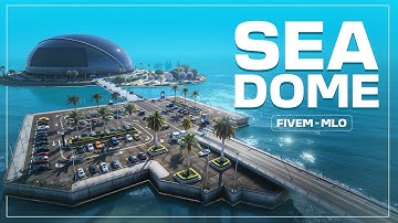 SeaDome MLO – Over-Ocean Dome w/ Parking, Bridge, 360° LED & Custom Shops | FiveM