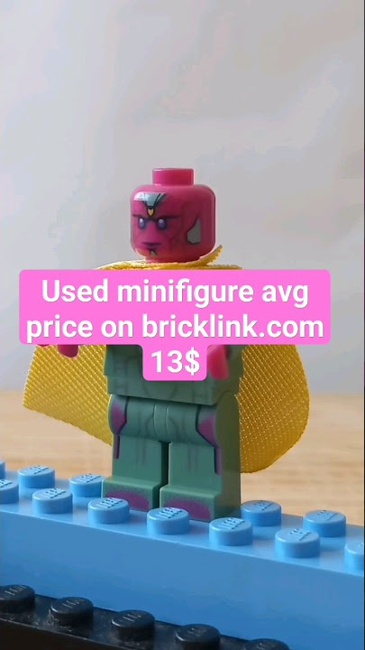 Lego minifigures collection- Vision- sh303 #lego #legofigures #vision #marvel #superheroes