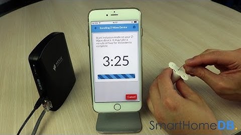 HOW-TO: Pair and Connect your Nexia Bridge with an Aeotec Recessed Door Sensor