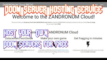 Zandronum.Cloud: How to set up