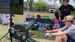 ErgZone 1-min Row Challenge on Slide @Sandlot  JAX 2023