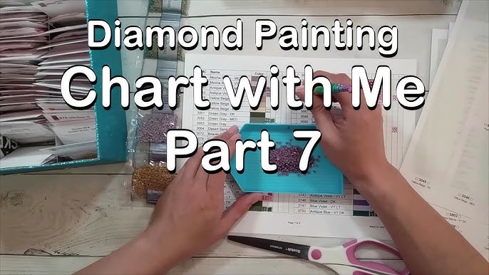 Storing 445 Color Diamond Painting Drill Pack & Completing a DMC