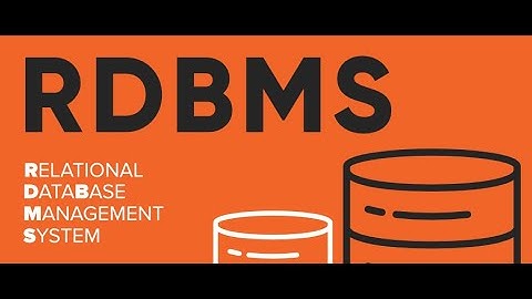 Unit 3 Relational Database Management System