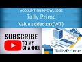 How to create vat tax in tally prime|| value added tax in tally prime