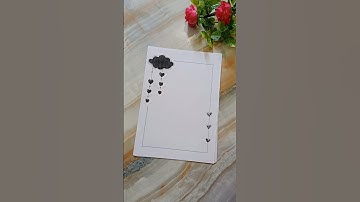 7 black borderdesigns #notebookborder  #schoolprojectideas #easyborderdrawing #frontpagedesign