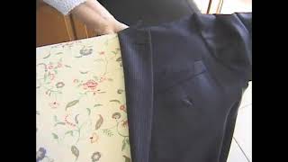 How to Iron Lapel of a Suit
