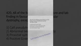 Physiotherapy MCQ | Question 420 |