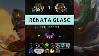 Renata Glasc Support vs Nautilus - EUW Master Patch 14.10