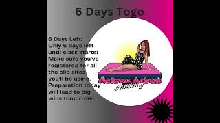 Hey, Mattress Actress, We will be starting our next course in 6 days . If you would like to join us