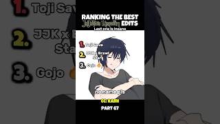 Ranking The Best JJK Edits #viral #anime #shorts #usa #jjk